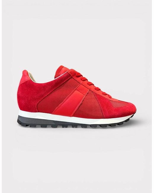Maison Margiela Red Mm6 Replica Runners for men