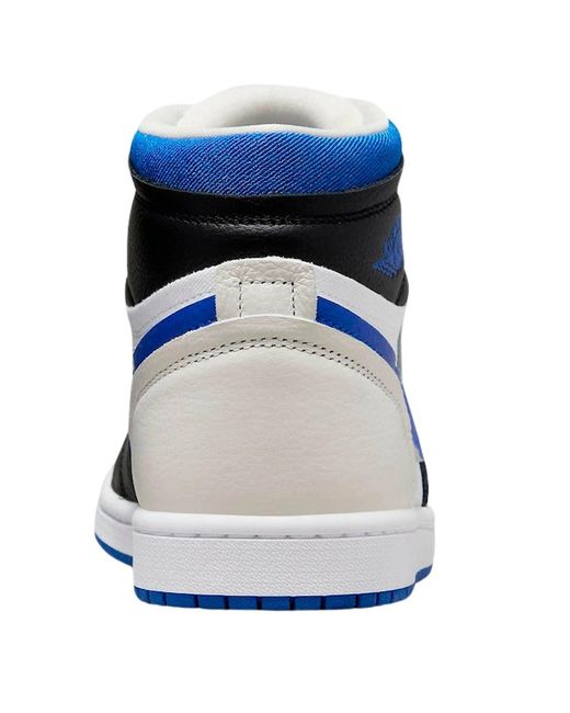 Nike Blue Air Jordan 1 Trainers
