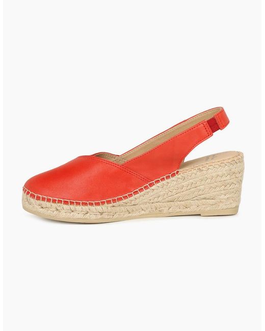 Toni Pons Red Termal Espadrilles Sandals