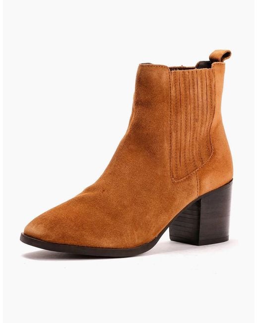 Osprey Brown London The Naples Suede Tan Boots