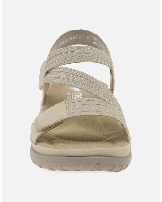 Rieker Brown Locket Sandals