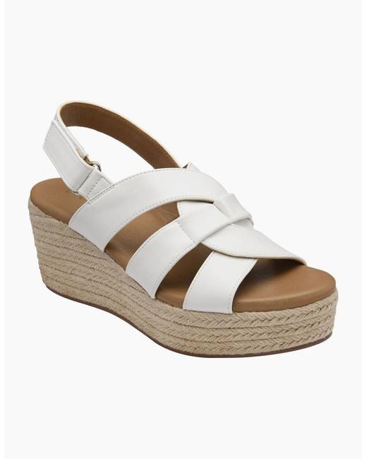 Lotus Metallic Reina Wedge Sandals