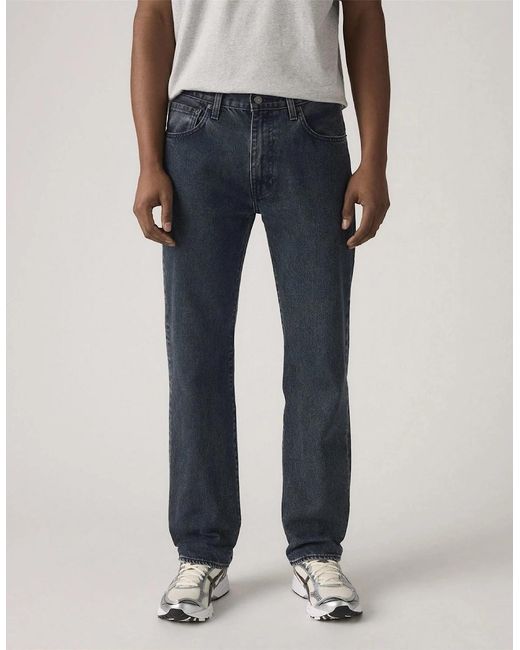 Levi's Blue Levi's 555 Relaxed Fit Five Pocket Jeans for men