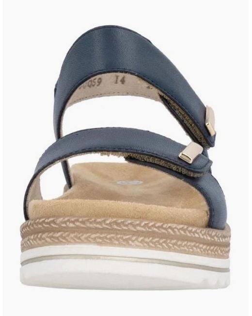 Remonte Blue Ladies Sandals D0Q59-14