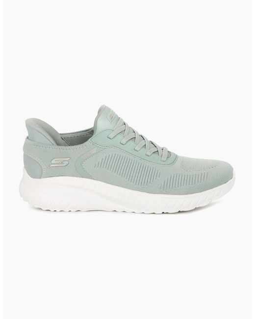 Skechers Blue Bobs Squad Chaos Slip