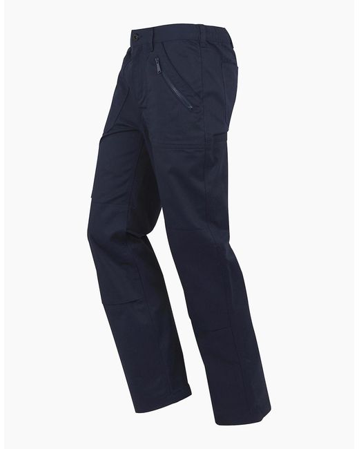 Regatta Blue Professional Waterproof Trousers for men