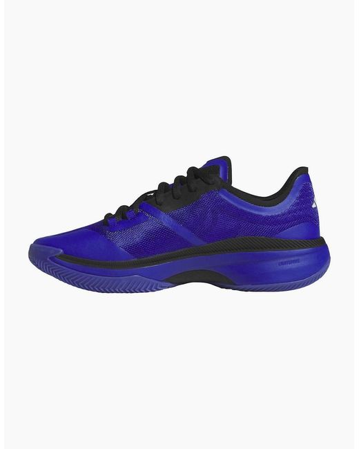 Adidas Blue Adizero Selec Lace Up Road Shoes for men