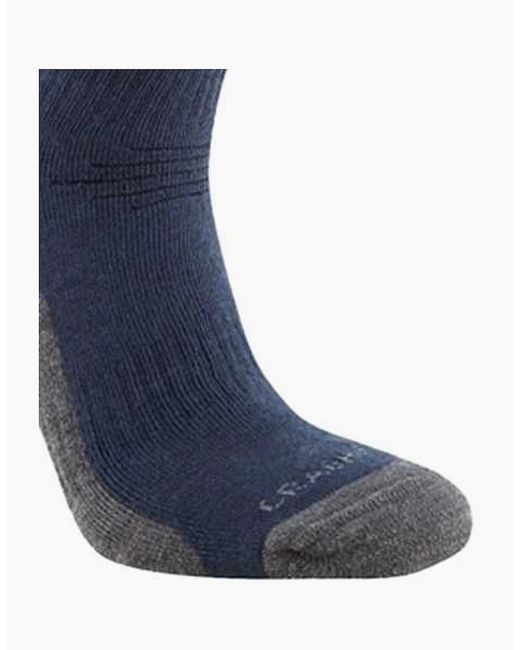 Craghoppers Blue Adult Trek Merino Wool Socks