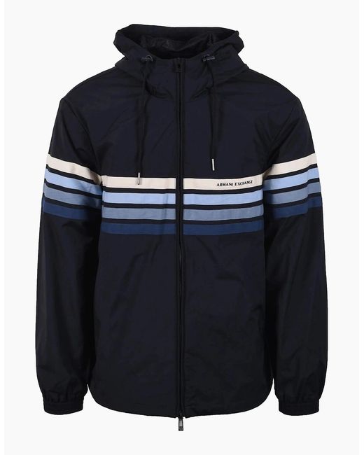 ARMANI EXCHANGE Blue Armarni Exchange Jacket Deep for men