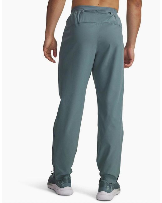 Under Armour Blue Vlcit Pro Solid Patterned Straight Athletic Pants for men