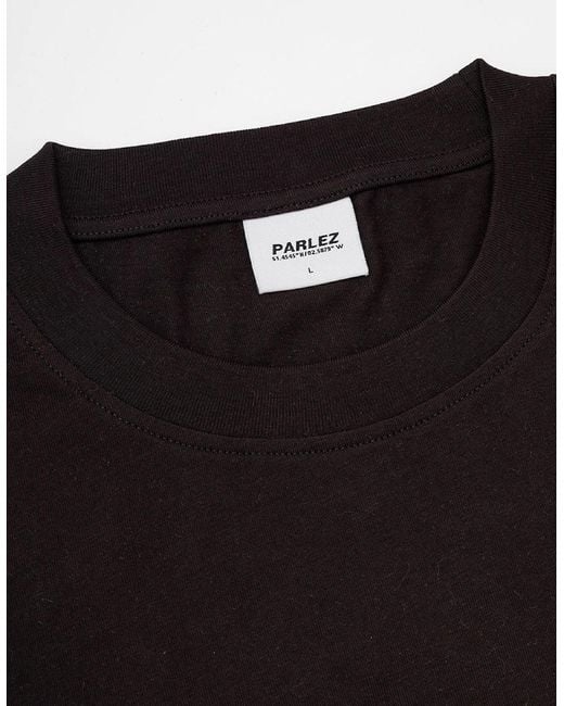 Parlez Black Corpora T-Shirt for men