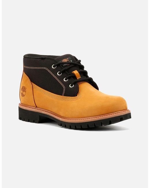 Timberland Yellow Mid Lace Chukka Workwear Ii Wheat Boots for men