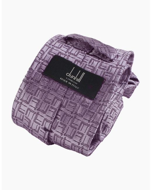 Dunhill Purple Tie for men
