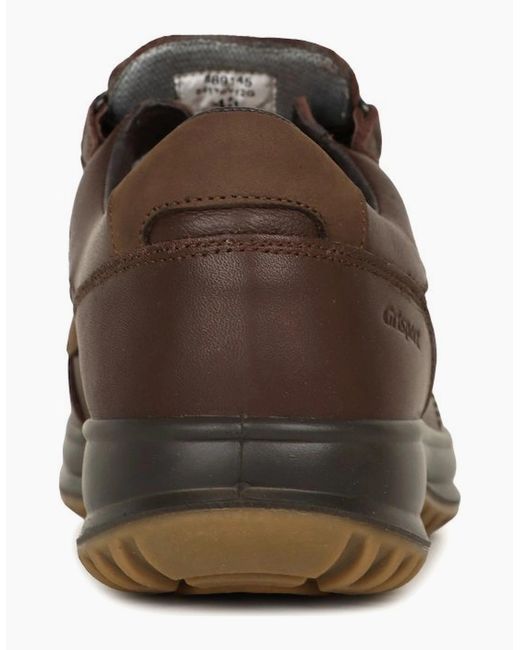 Grisport Brown Helford Walking Shoes for men