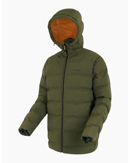 Regatta Green Altoro Thermal Waterproof Jacket for men