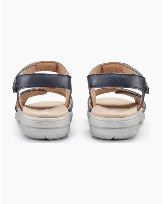 Hotter Blue Leah Ii Sandals