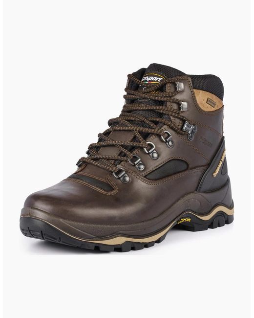 Grisport Black Quatro Walking Boots for men
