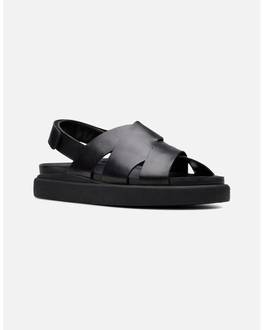 Clarks Black Aristella Sun Sandals