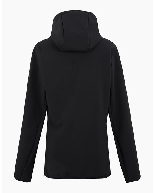 Regatta Black Ladies Ossek Soft Shell Jacket