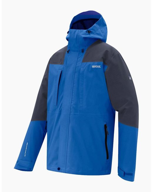 Regatta Blue Freesdale Waterproof Jacket for men