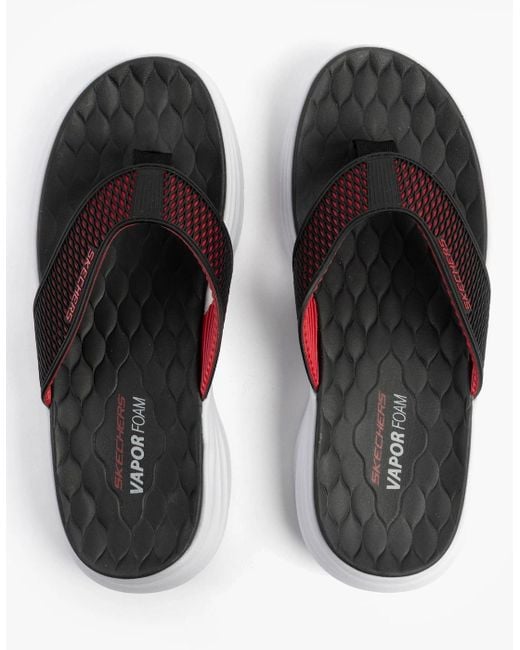 Skechers Black Vapor Foam Sandal for men