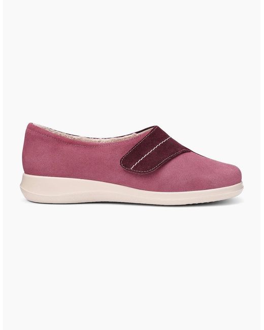 Hotter Pink Wrap Slippers