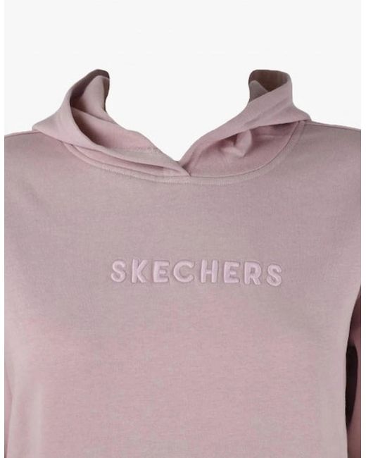 Skechers Pink Whd69/Lpk Signature Cotton Hoodie