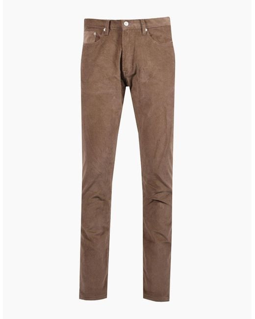 Paul Smith Brown Slim Taperd Fit Jeans for men