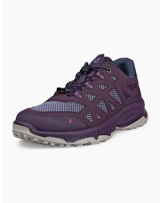 Ecco Purple Receptor Xp Trail Running Trainers