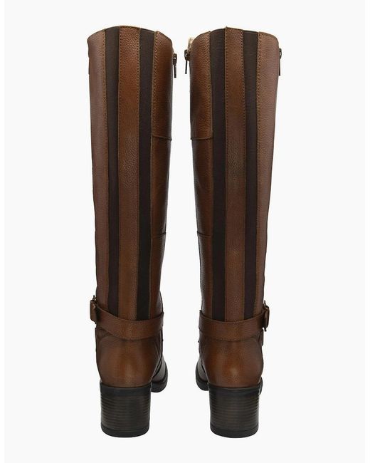 Lotus Brown Jive Ii Knee High Boots