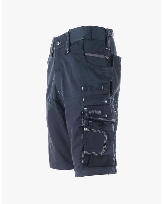Apache Blue Ats Cargo Shorts for men