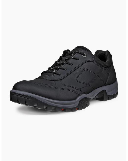 Ecco Black Xpedition Iii Waterproof Walking Shoes for men