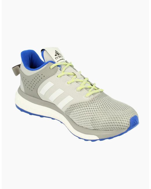 Adidas White Response 3 Boost Sneaker for men