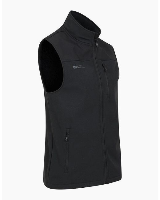 Mountain Warehouse Black Grasmere Gilet for men