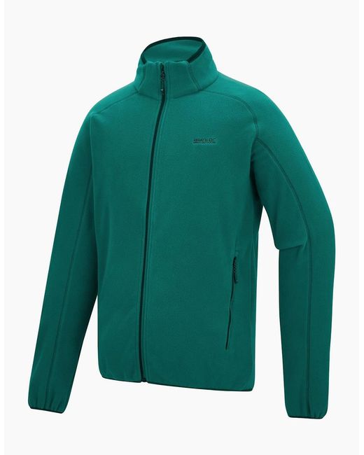 Regatta Green Hadfield Full Zip Fleece Jacket for men