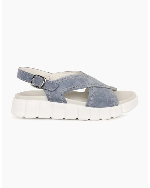 Gabor Blue Tangle Sandal