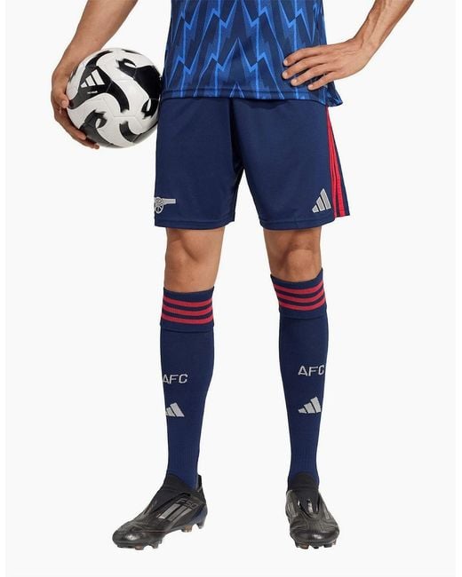Adidas Blue Away Shorts 2025 2026 Adults for men