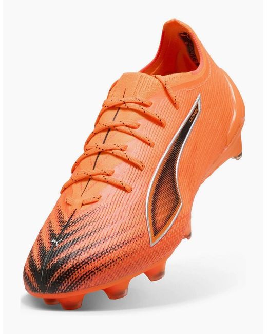 PUMA Orange 6 Ultimate Brilliance Elite Firm Ground Football Boots
