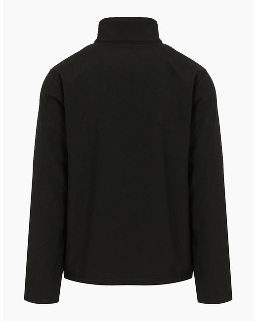 Regatta Black Professional Plain Double Layered Soft Shell Jacket for men