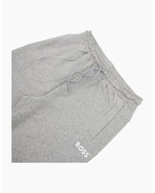 Boss Gray Hadiko 1 Metallic Logo Bottoms 059 for men