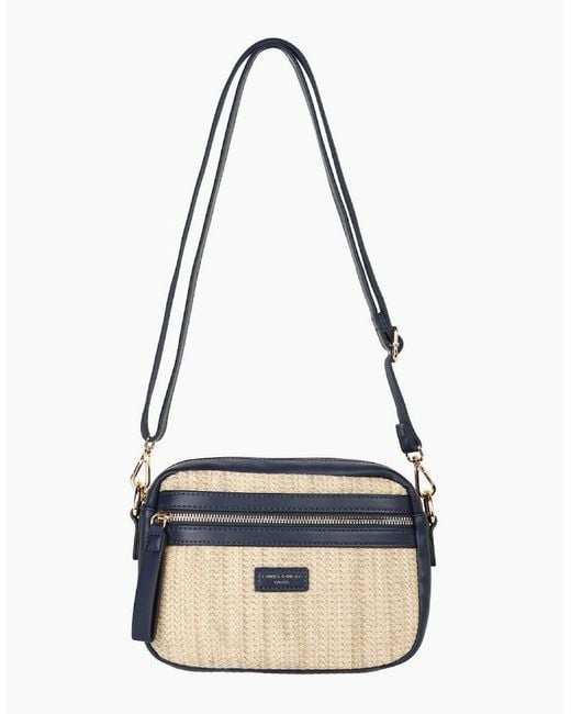 David Jones White Mango Messenger Bag