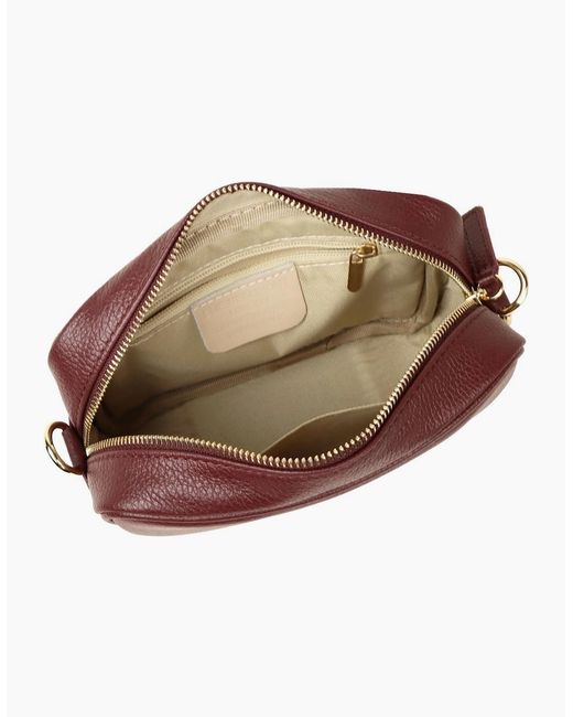 Elie Beaumont Red Crossbody 2 Customisable Handbag