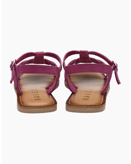 Ravel Pink Laver Sandals