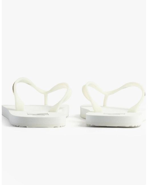 Calvin Klein White Beach Sandal Transpa Sandals Bright for men