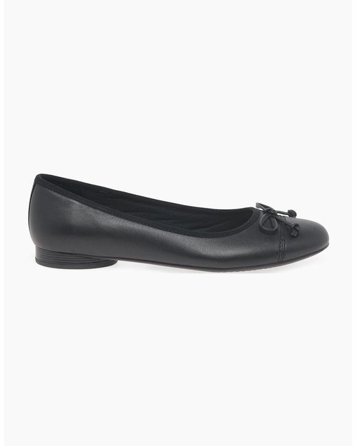 Clarks Black Loreleigh Rae Ballet Pumps