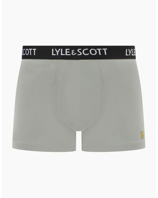 Lyle & Scott Gray Trunk Clothing for men