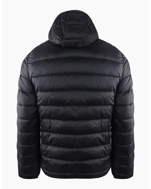 Iceberg Black Ice Hooded Padded Jacket for men