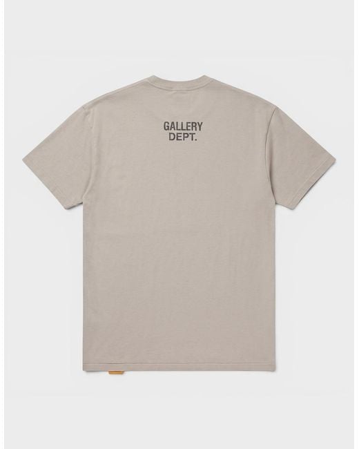 GALLERY DEPT. Natural Boring Logo Tee Archival for men