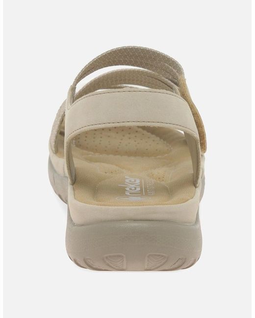 Rieker Brown Locket Sandals