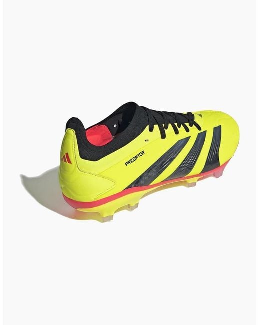 Adidas Predator Yellow Predator 24 Pro Firm Ground Boots for men